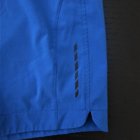 Men's RHONE 2 in 1 Training Running Shorts M 7" Inseam Blue Compression - Picture 9 of 16